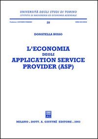 L'economia degli application service provider (ASP)