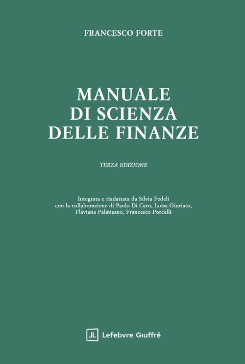 Manuale di scienza delle finanze