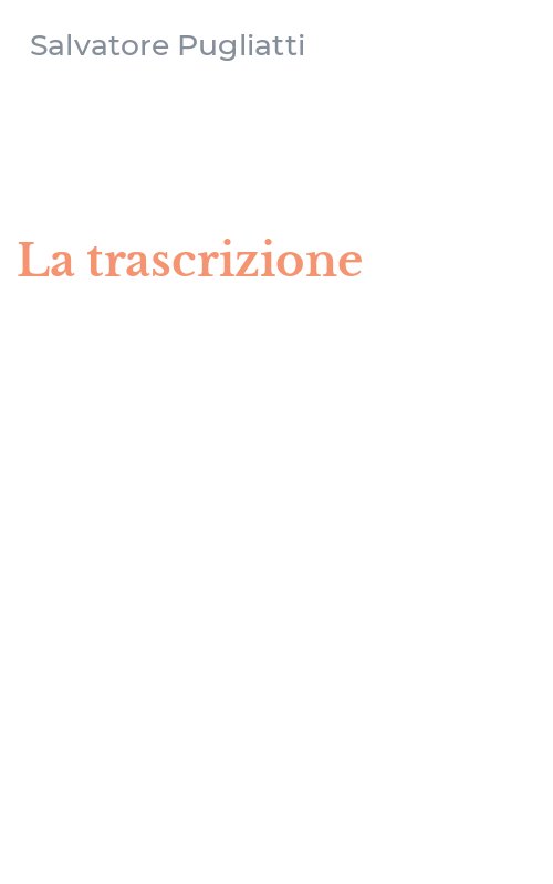 La trascrizione