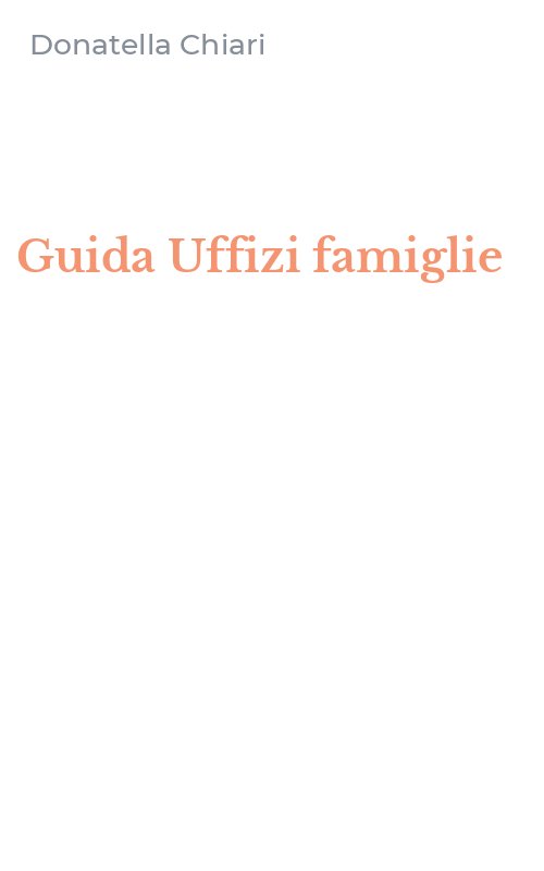 Guida Uffizi famiglie