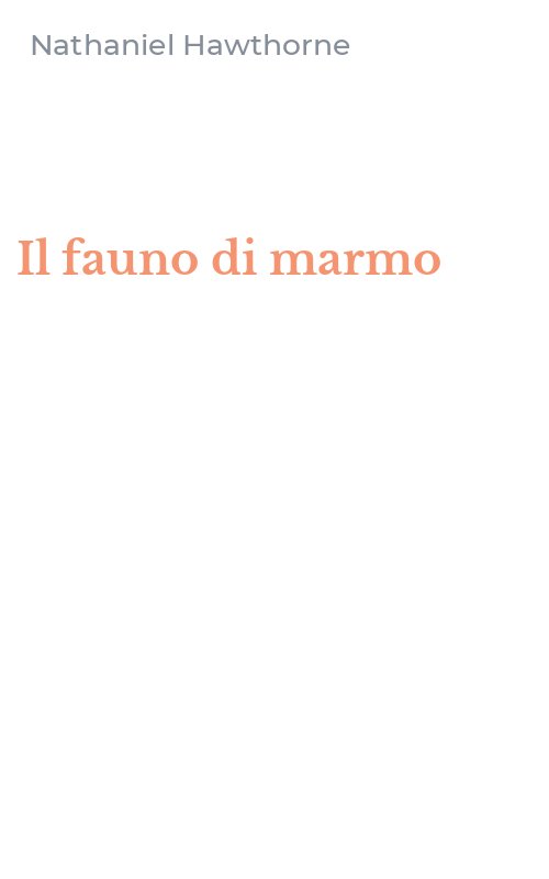 Il fauno di marmo