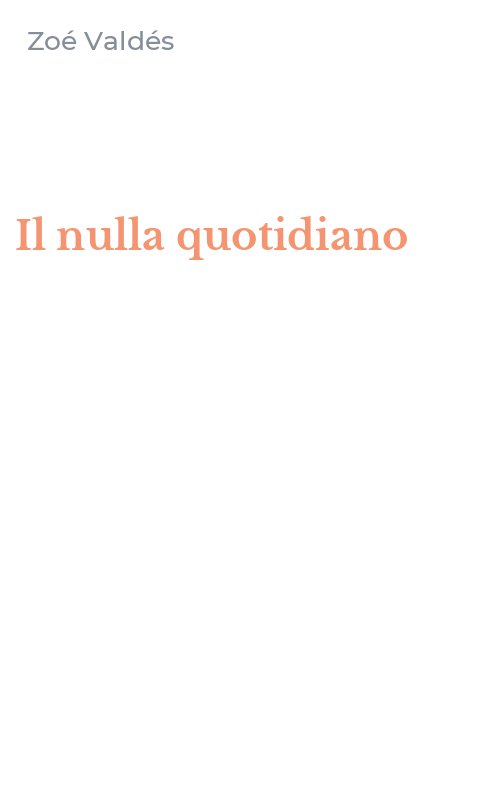 Il nulla quotidiano