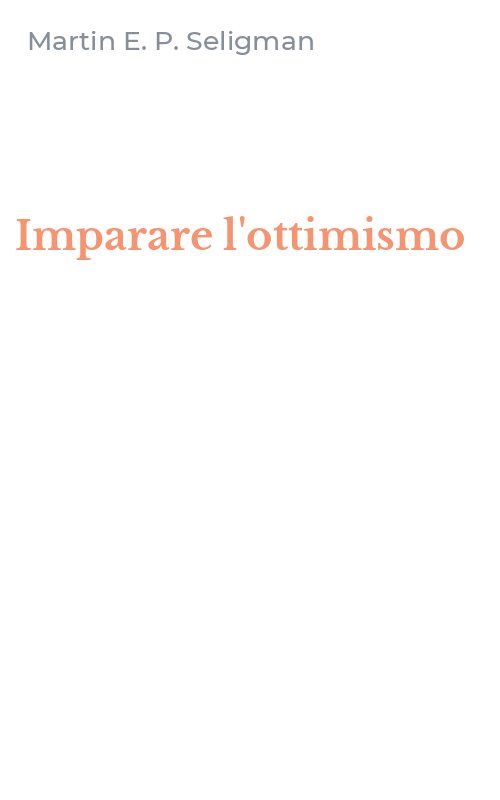 Imparare l'ottimismo