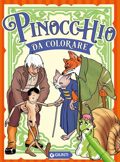 Pinocchio da colorare - autori-vari - Giunti Editore - Libro Ancora Store