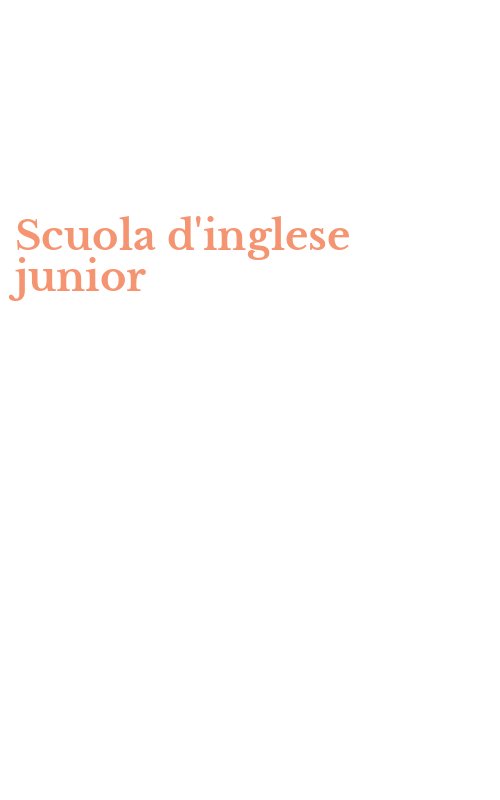 Scuola d'inglese junior