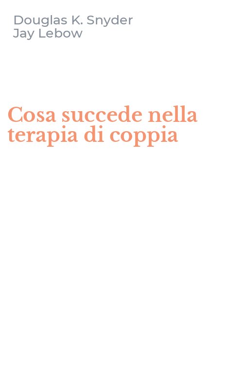 Cosa succede nella terapia di coppia