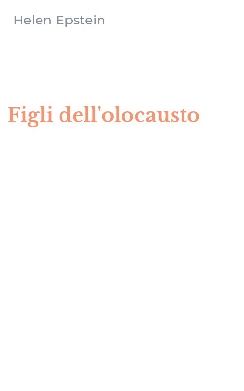 Figli dell'olocausto