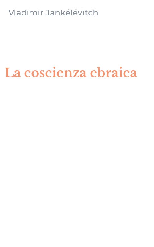 La coscienza ebraica