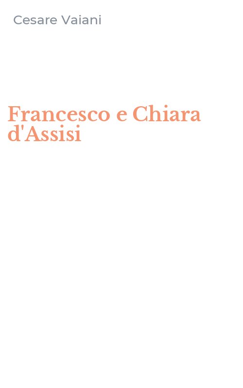 Francesco e Chiara d'Assisi