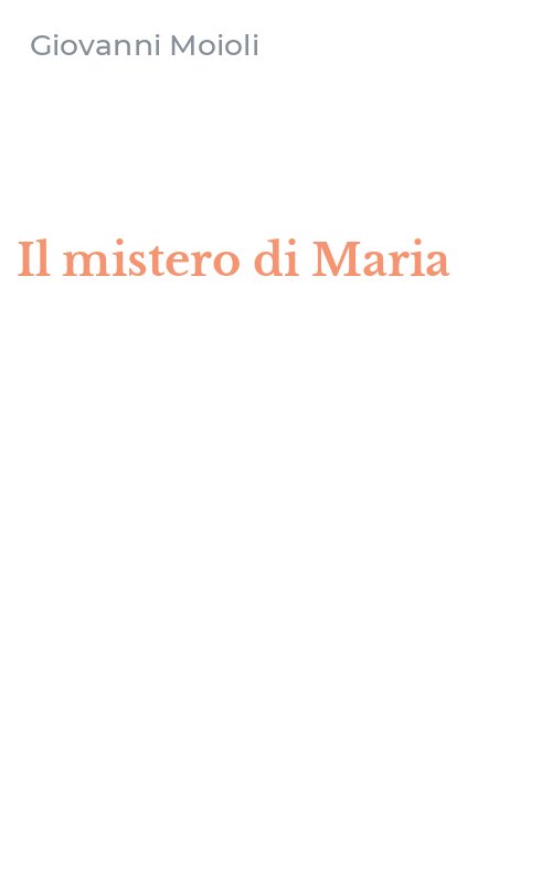 Il mistero di Maria