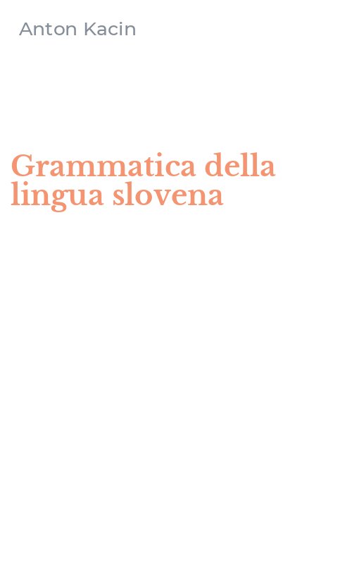 Grammatica della lingua slovena