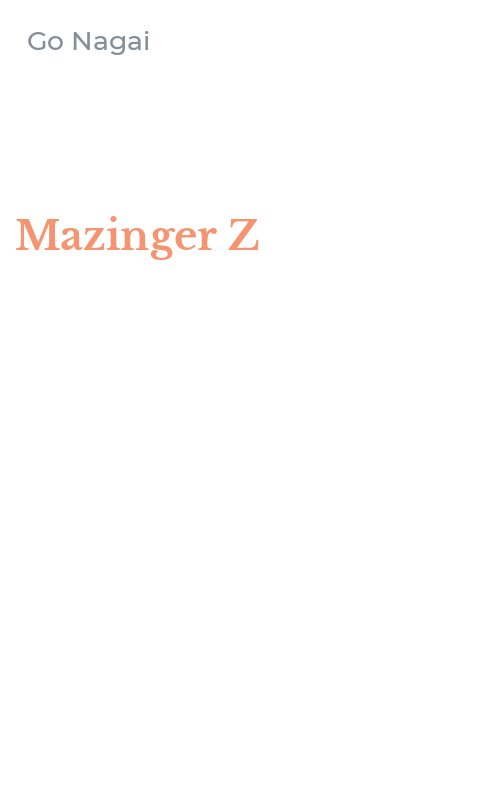 Mazinger Z