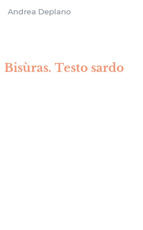 Bisùras. Testo sardo