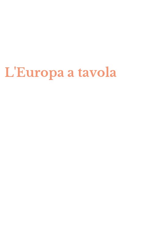 L'Europa a tavola