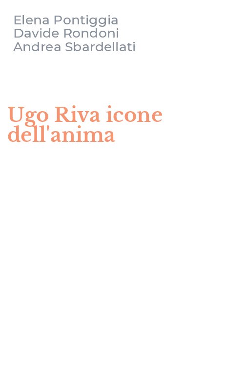 Ugo Riva icone dell'anima