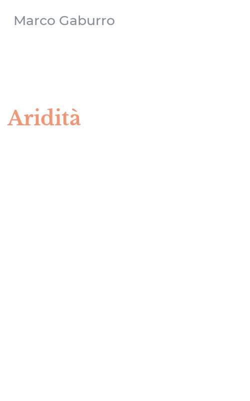 Aridità
