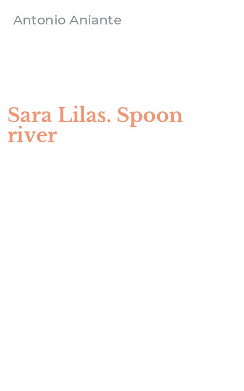 Sara Lilas. Spoon river