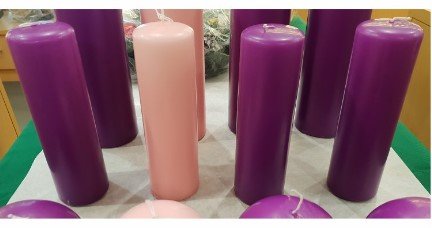 KIT 4 CANDELE AVVENTO