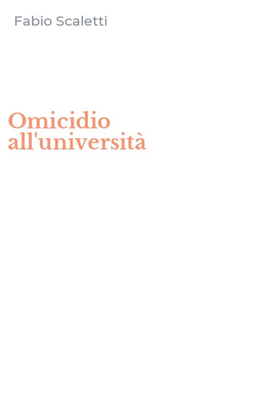 Omicidio all'università