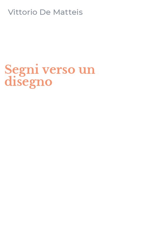 Segni verso un disegno