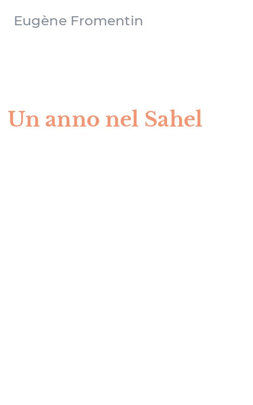 Un anno nel Sahel