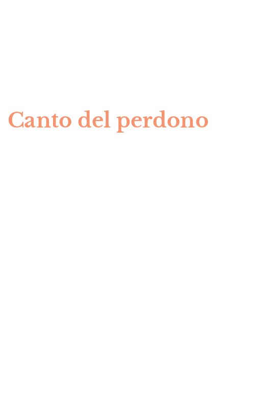 Canto del perdono
