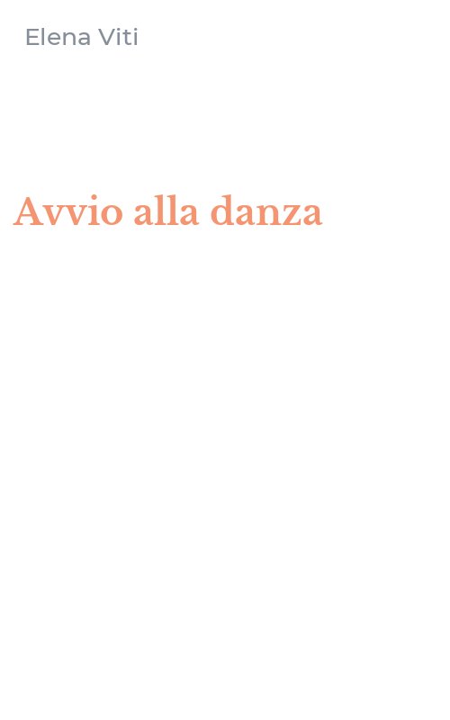 Avvio alla danza