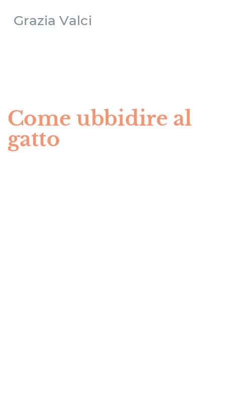 Come ubbidire al gatto