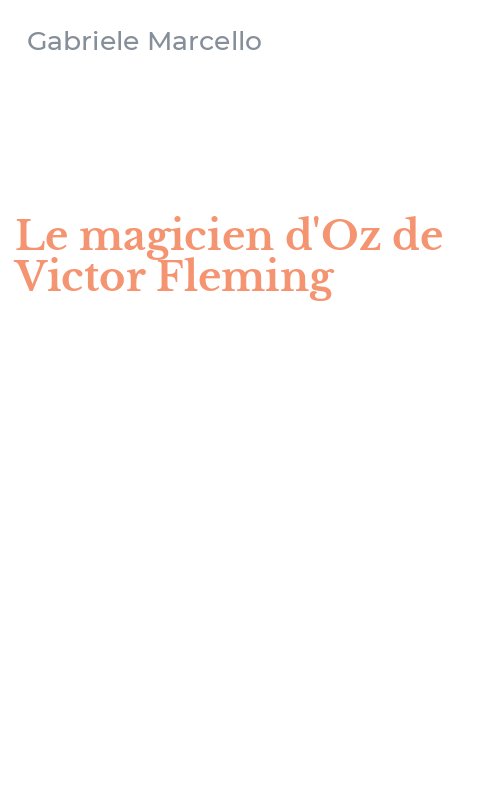 Le magicien d'Oz de Victor Fleming