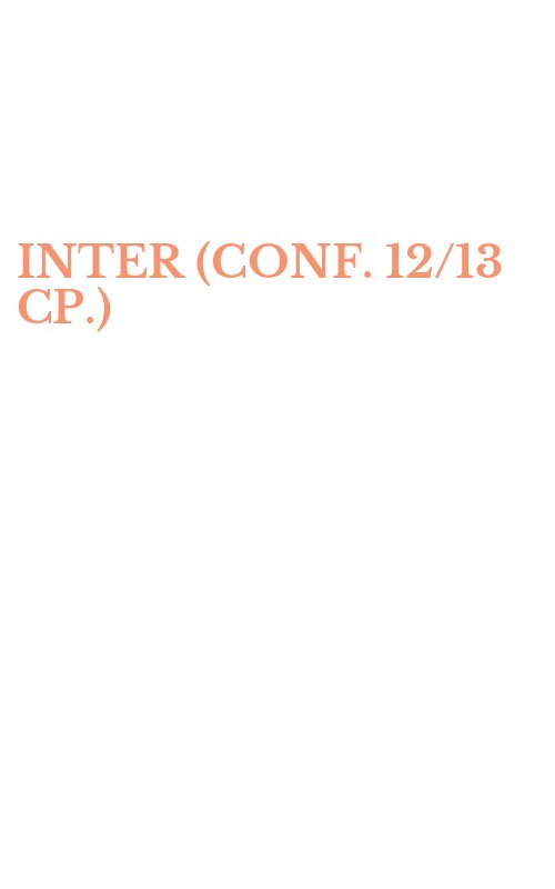 INTER (CONF. 12/13 CP.)