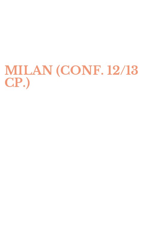 MILAN (CONF. 12/13 CP.)