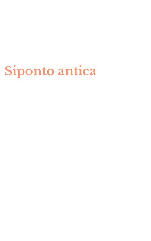 Siponto antica
