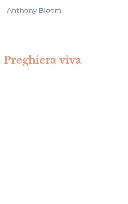 Preghiera viva