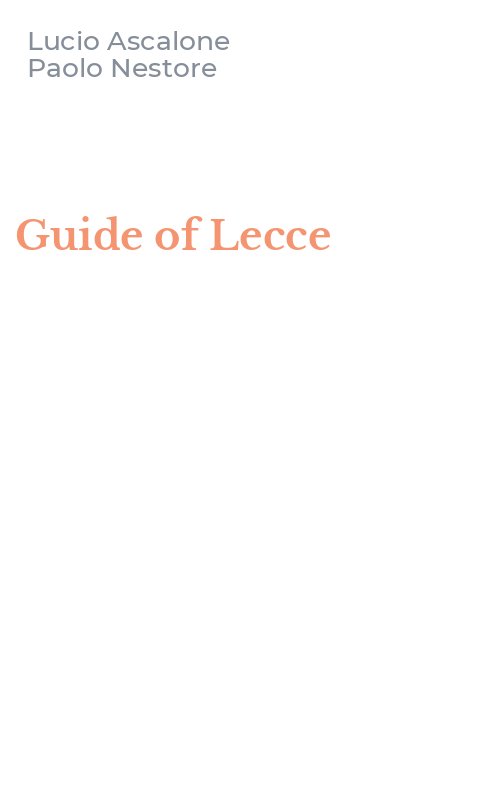 Guide of Lecce