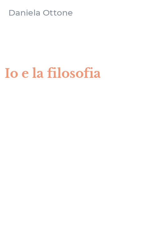 Io e la filosofia