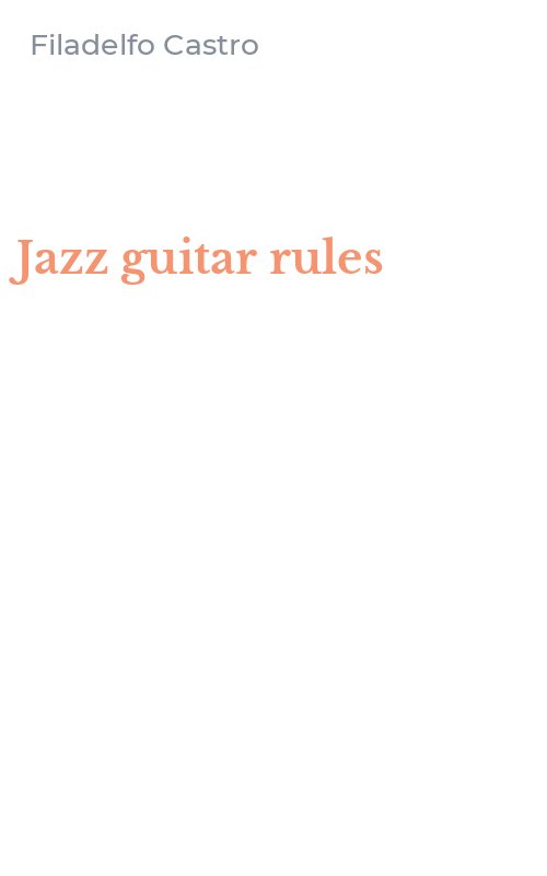 Jazz guitar rules