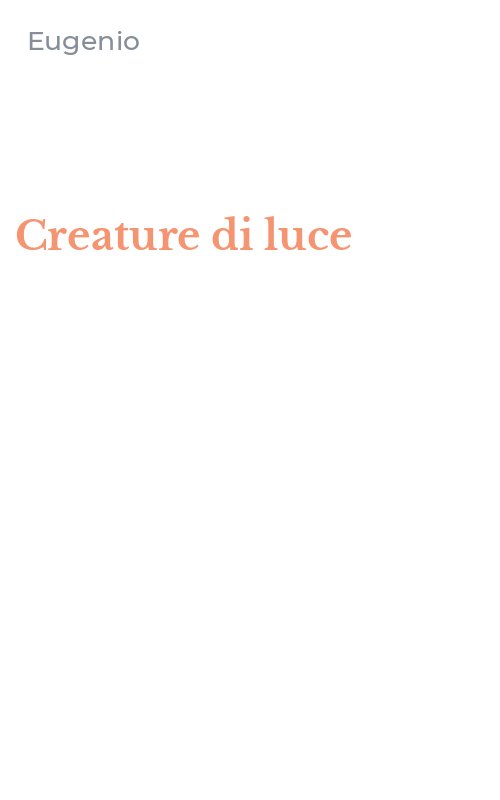 Creature di luce