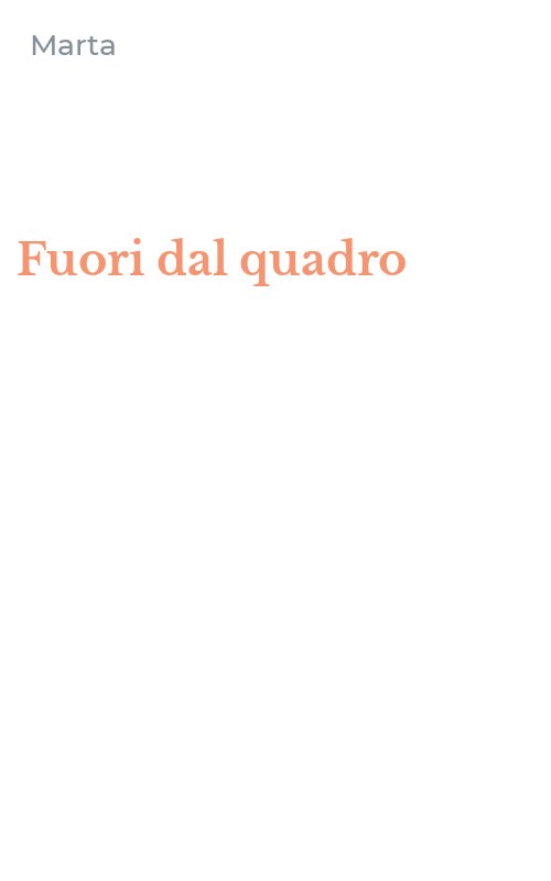 Fuori dal quadro