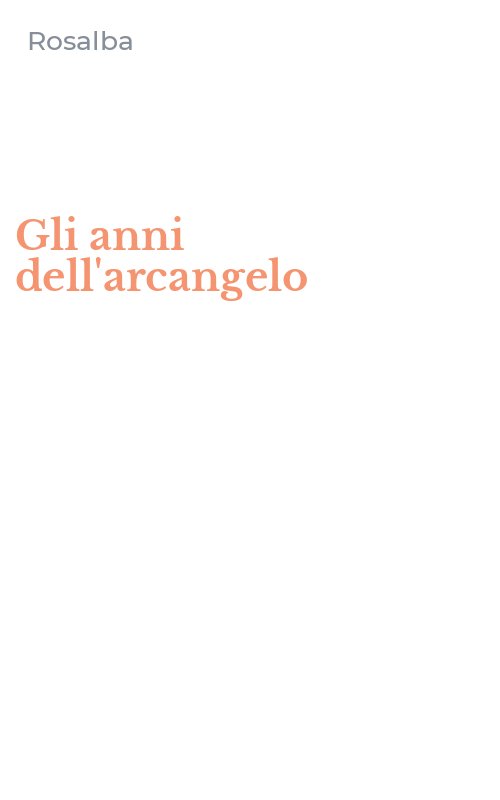 Gli anni dell'arcangelo