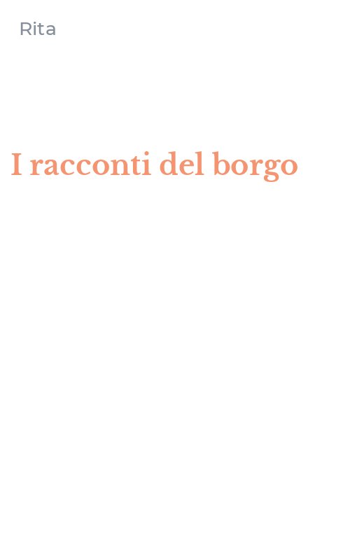 I racconti del borgo