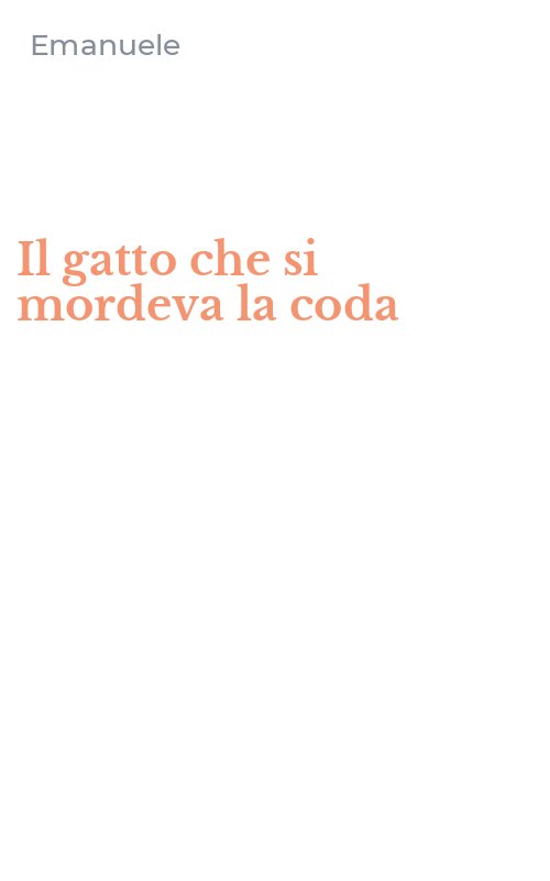 Il gatto che si mordeva la coda
