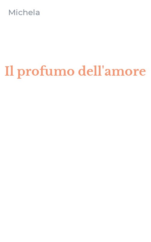 Il profumo dell'amore