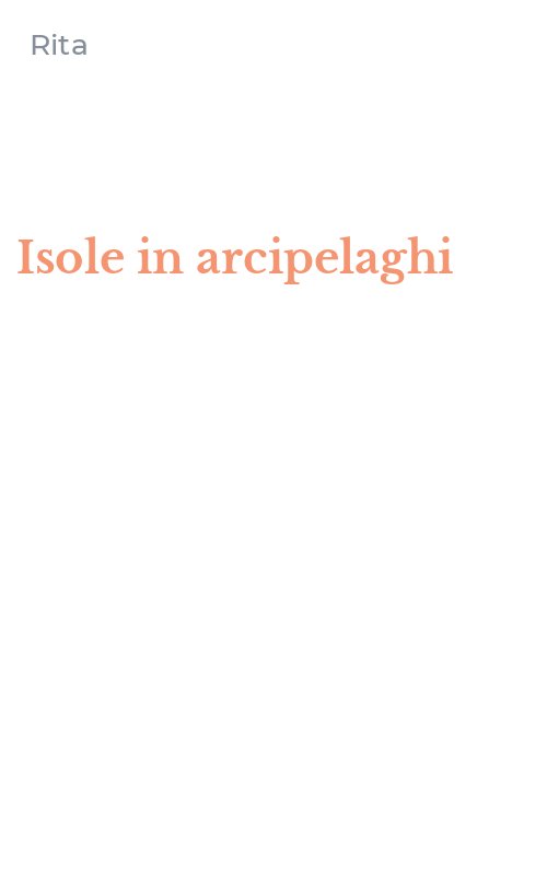 Isole in arcipelaghi