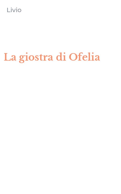 La giostra di Ofelia