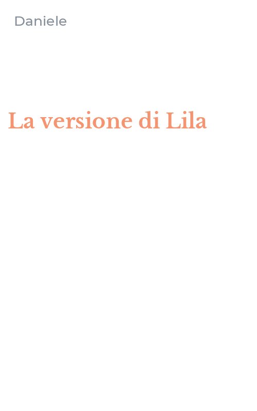 La versione di Lila