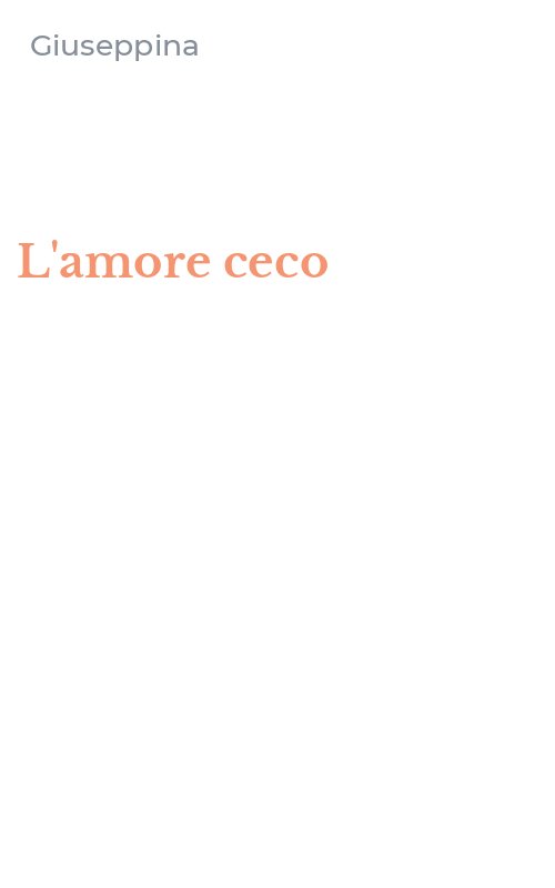 L'amore ceco
