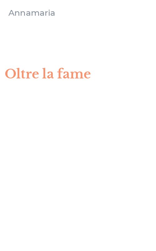 Oltre la fame
