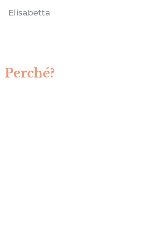 Perché?