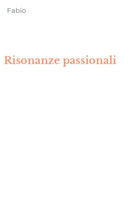 Risonanze passionali