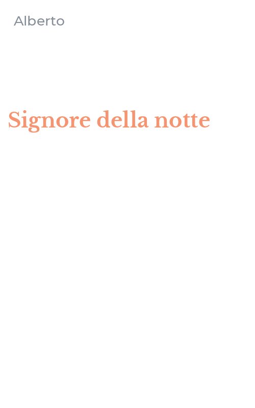 Signore della notte